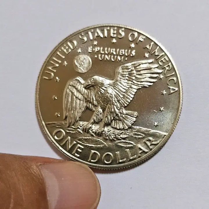 [BUNJANG] 1973 USA Eisenhower $1 Uncirculated Proof Coin / 미국 1973년(s) 아이젠하워 1달러 무광프루프 주화(외국동전)