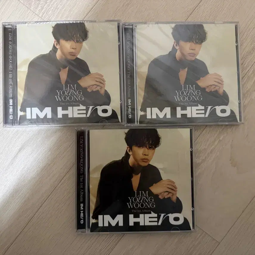 [BUNJANG] Im Hero IM HERO Vol. 1 Album CD 3-Set (2 Sealed, 1 Unsealed) / 미개봉2,개봉1 보유) 임영웅 IM HERO 1집 앨범 CD 3개셋트