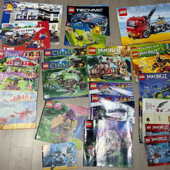 [BUNJANG] LEGO Ninjago, Chima, Creator, Friends Bulk Bricks &amp; Manuals (15kg) / 레고 닌자고 키마 등 15kg벌크
