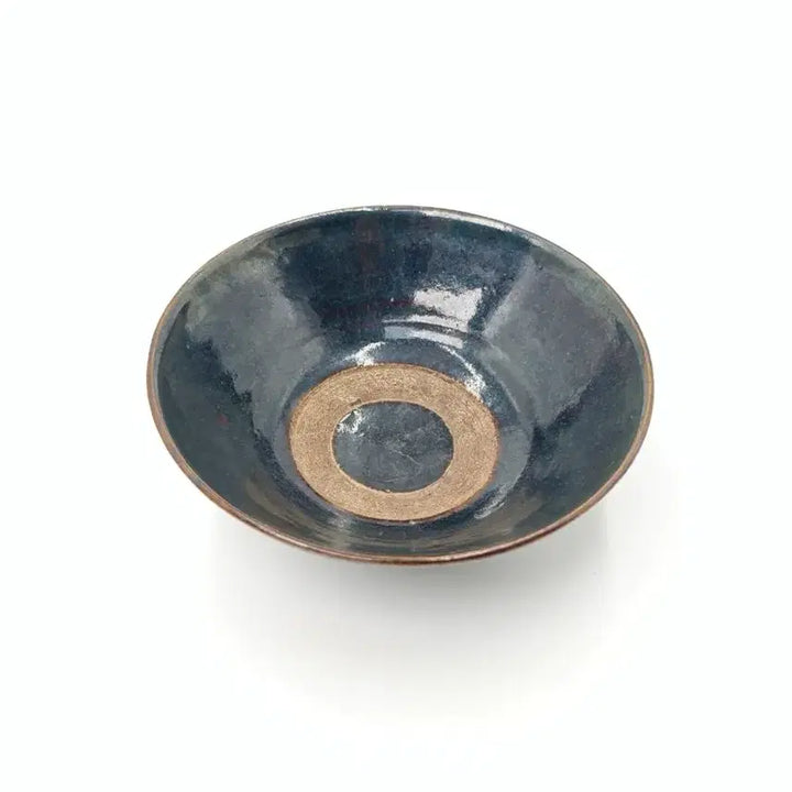 [BUNJANG] Ming Dynasty Black Glaze Tea Bowl - Chinese Celadon Porcelain Antique / [진품] 출토품 명대 흑유 다완 완 중국도자기 골동품 고미술품 수집품