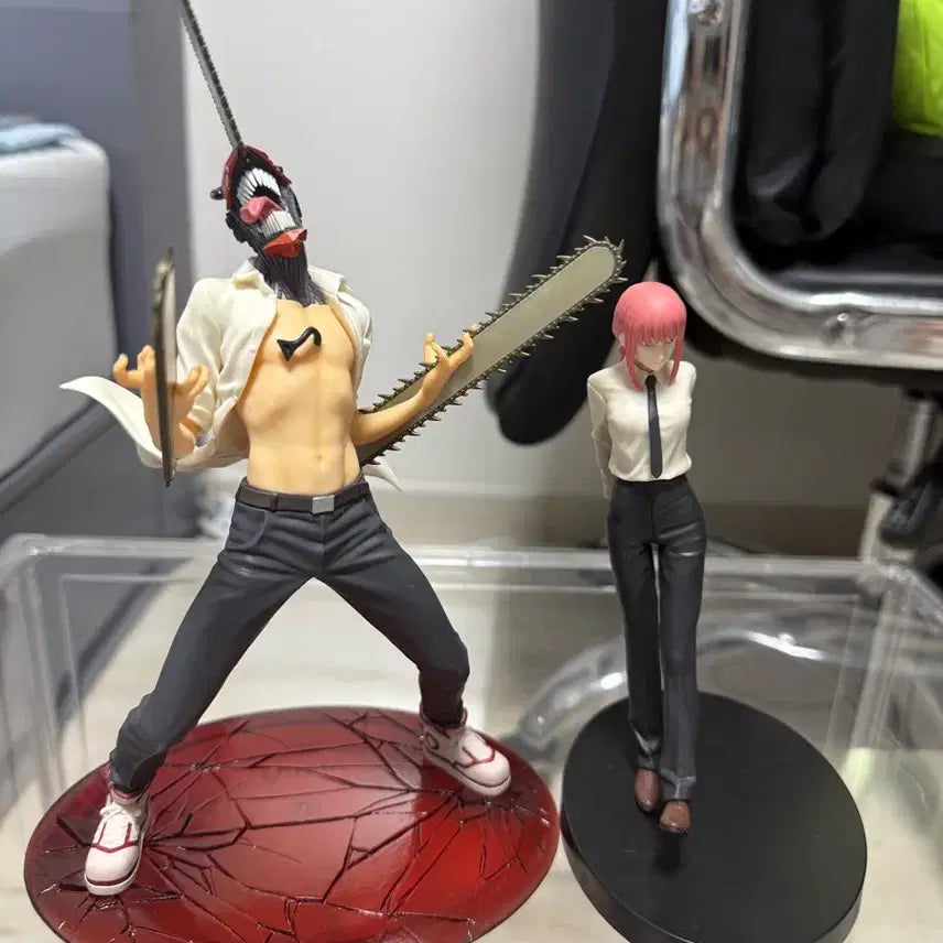 [BUNJANG] Chainsaw Man Makima Figure / 체인소맨&amp;마키마 피규어