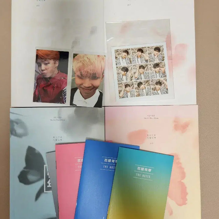 [BUNJANG] BTS Bangtan HYYH Album Jimin RM Photocard / 방탄 bts 화양연화 앨범 지민 rm 포카 노트