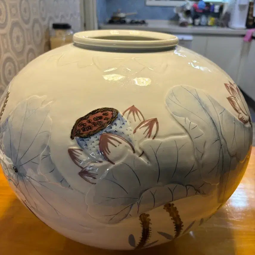 [BUNJANG] Haem Jeong Taeseok Large Celadon Vase / 해암 정태석 대형도자기