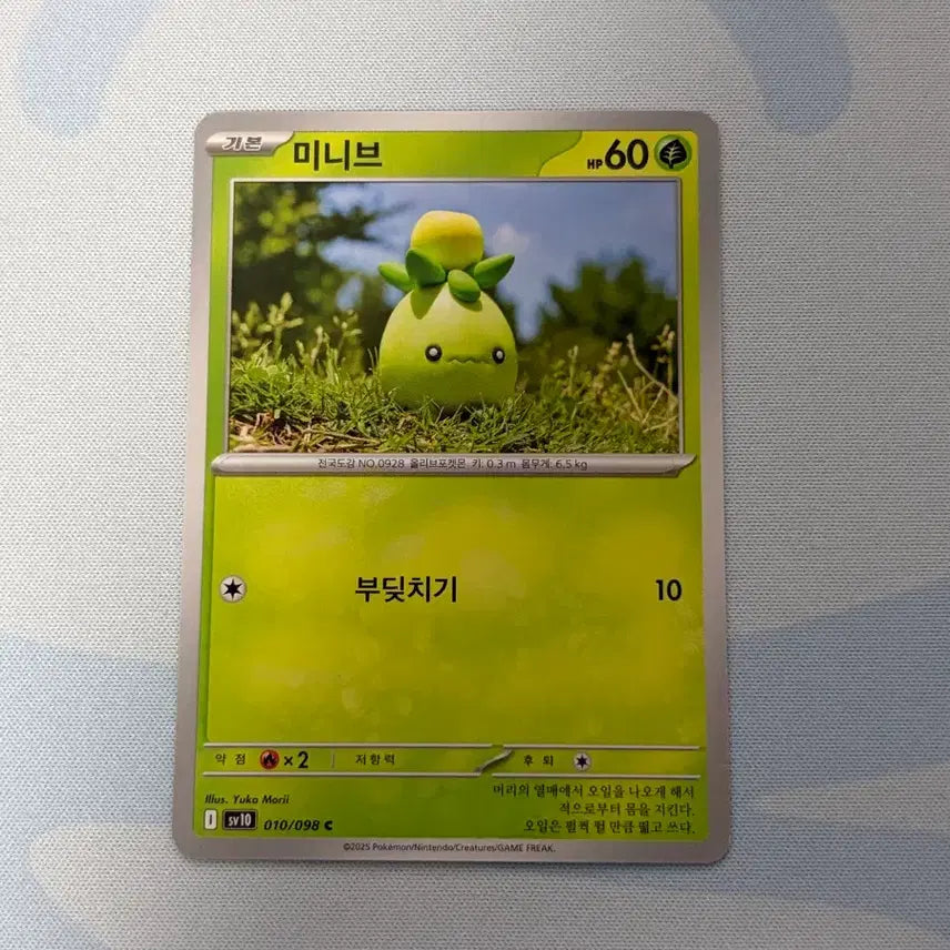 [BUNJANG] Pokemon Card Yukamori Mini Br / 포켓몬카드 유카모리 미니브