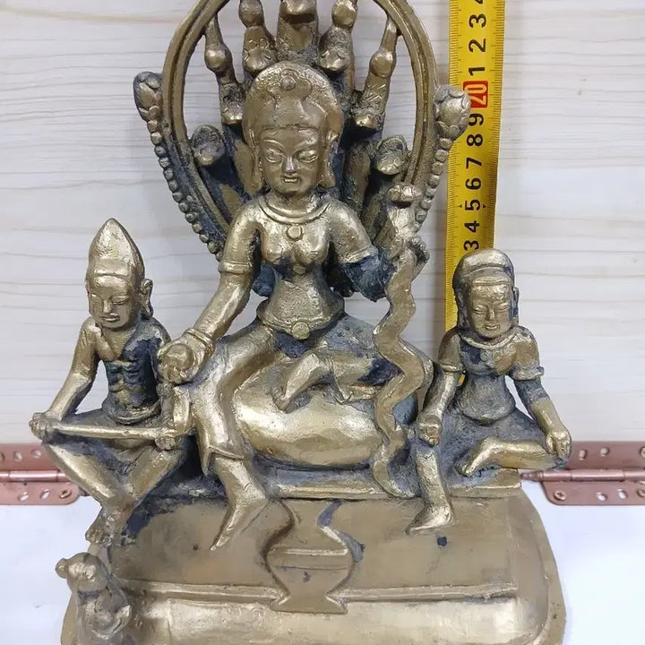 [BUNJANG] Heavy Brass Buddha Statue Antique / 묵직한 황동 불상