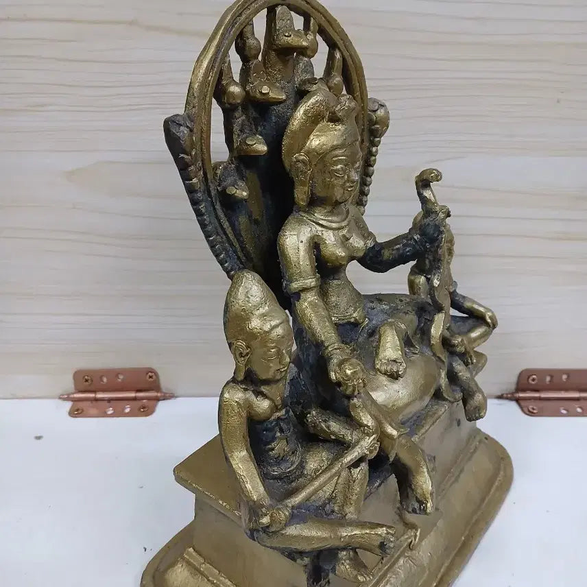 [BUNJANG] Heavy Brass Buddha Statue Antique / 묵직한 황동 불상