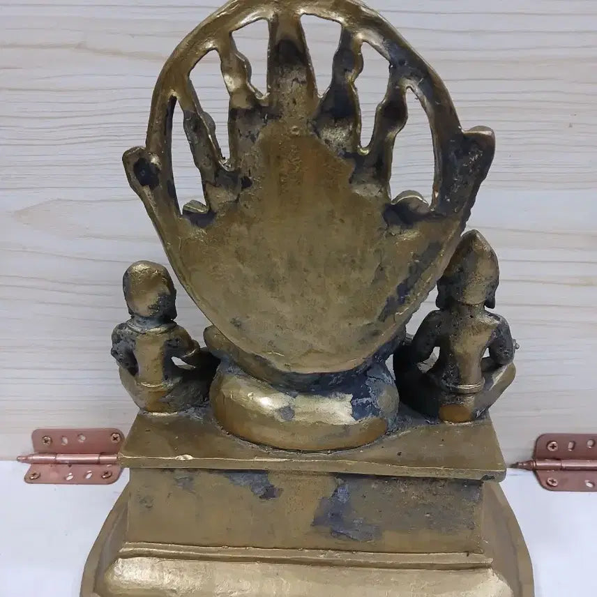 [BUNJANG] Heavy Brass Buddha Statue Antique / 묵직한 황동 불상