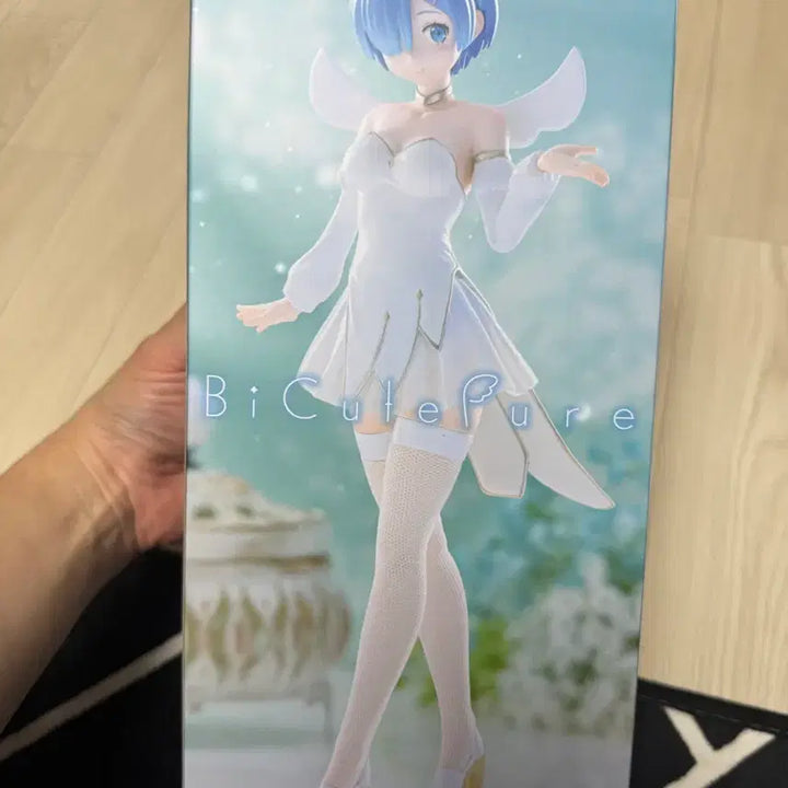 [BUNJANG] Furyu Re:Zero Rem BiCute Bunnies Figure (Unsealed) / 후류 Re:제로 렘 BiCute Pure 피규어 미개봉 새상푸