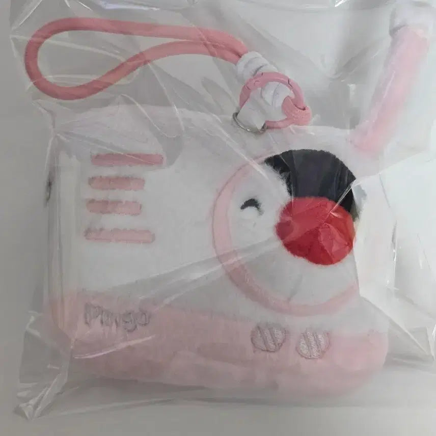 [BUNJANG] Pingu Pinguin Camera Card Holder Pouch Keychain Plush Doll / [새상품] 핑구 핑가 디카 카메라 카드홀더 파우치 키링 인형