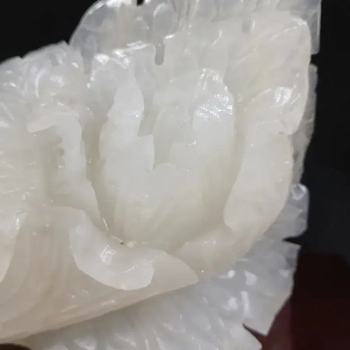 [BUNJANG] White Jade Cabbage Sculpture / 백옥 배추 조각