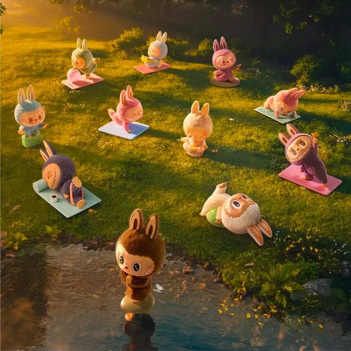 [BUNJANG] Pop Mart Labubu Lazy Yoga Series Full Box Set (Sealed) / 팝마트 라부부 나른한 요가 시리즈 랜덤 풀박스 세트 (미개봉)