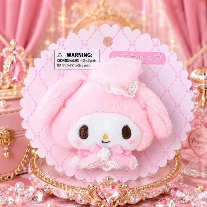 [BUNJANG] Sanrio My Melody Lady Series Hair Clip / 일본가) 산리오 마이멜로디 레이디 시리즈 헤어클립 헤어핀 머리핀