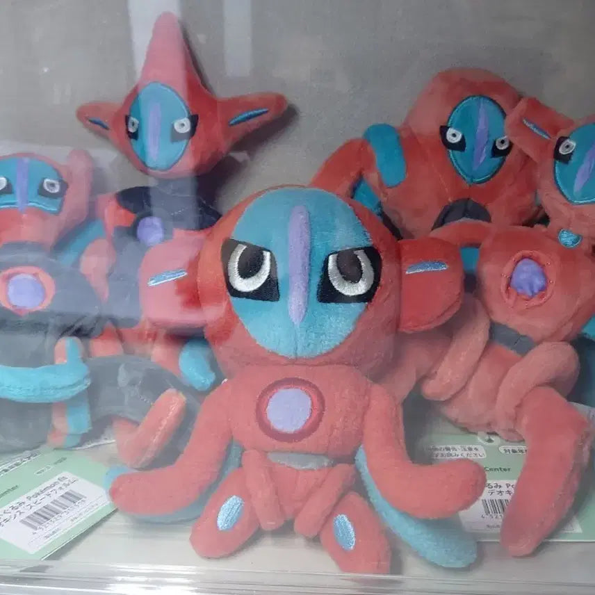 [BUNJANG] Pokemon Deoxys Fit Dolls Bundle Set / 포켓몬스터 테오키스 fit 돌즈 인형 일괄