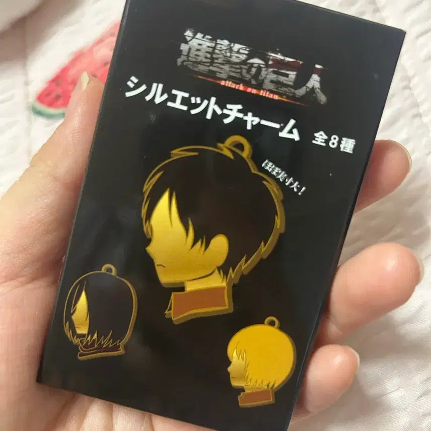 [BUNJANG] Attack on Titan Mikasa Ackerman Silhouette Charm / 진격거 진격의거인 메가박스 실루엣참 미카사 아커만