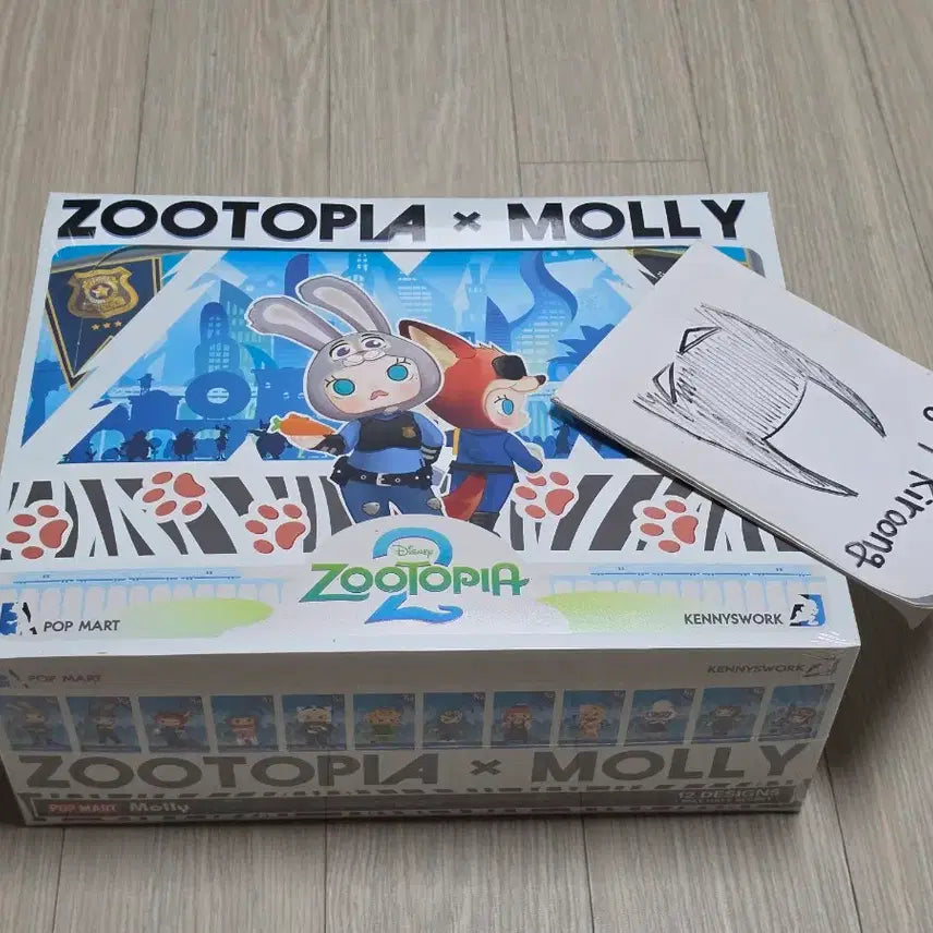 [BUNJANG] POP MART Molly Zootopia Random Full Box Set (Sealed) / 팝마트 몰리 주토피아 랜덤 풀박스 세트 (미개봉)