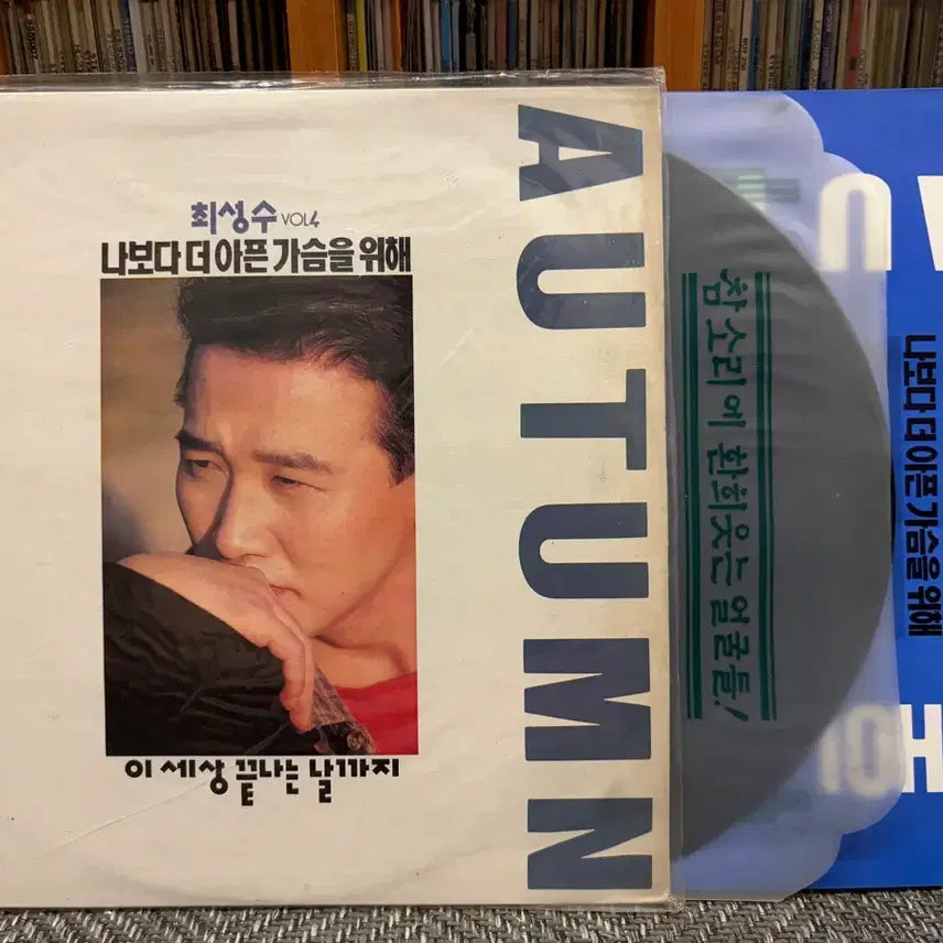 [BUNJANG] Choi Sung Soo 4th Album - For My Aching Heart LP / (LP) 최성수 4집 - 나보더 아픈 가슴을 위해
