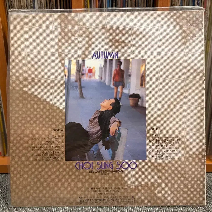 [BUNJANG] Choi Sung Soo 4th Album - For My Aching Heart LP / (LP) 최성수 4집 - 나보더 아픈 가슴을 위해
