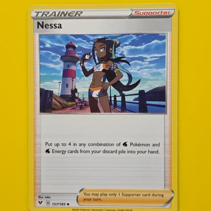 [BUNJANG] Pokemon Card Nessa Trainer 157/185 North American Edition / 포켓몬카드 네사 트레이너  157/185 북미판
