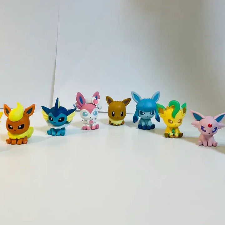 [BUNJANG] Pokemon Palm Size Wonders Figures Eeveelutions 9 Types / 포켓몬 팜사이즈 원더스 피규어 이브이즈 9종