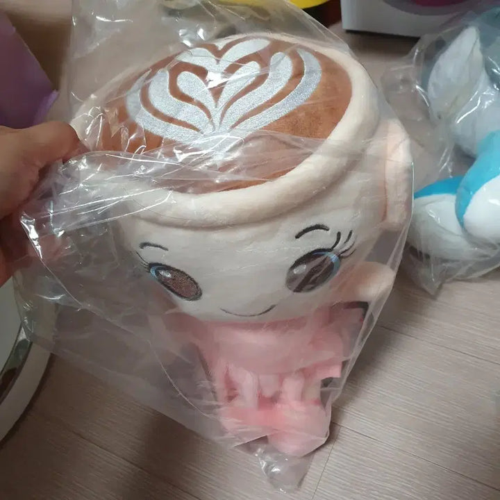 [BUNJANG] Italian Brainrot Ballerino Cappuccino Medium Plush / 이탈리안 브레인롯 발레리노 카푸치노 중형인형 새상품