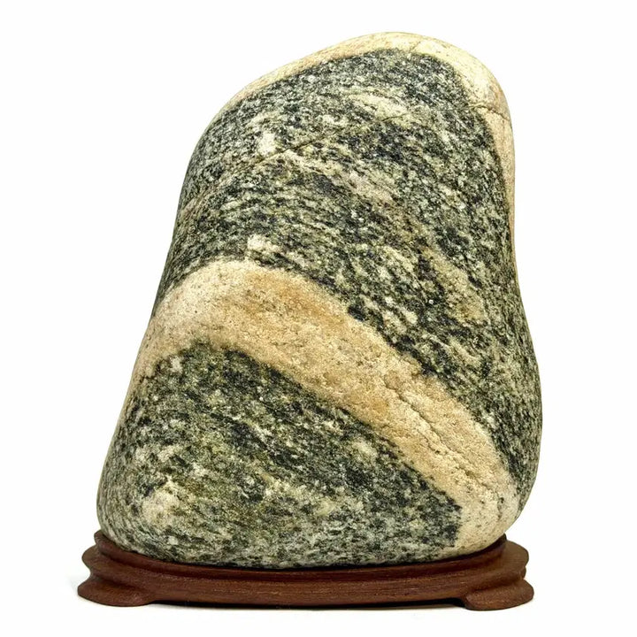 [BUNJANG] Namhangang Pattern Stone Scholar Rock / 남한강 문양석 수석