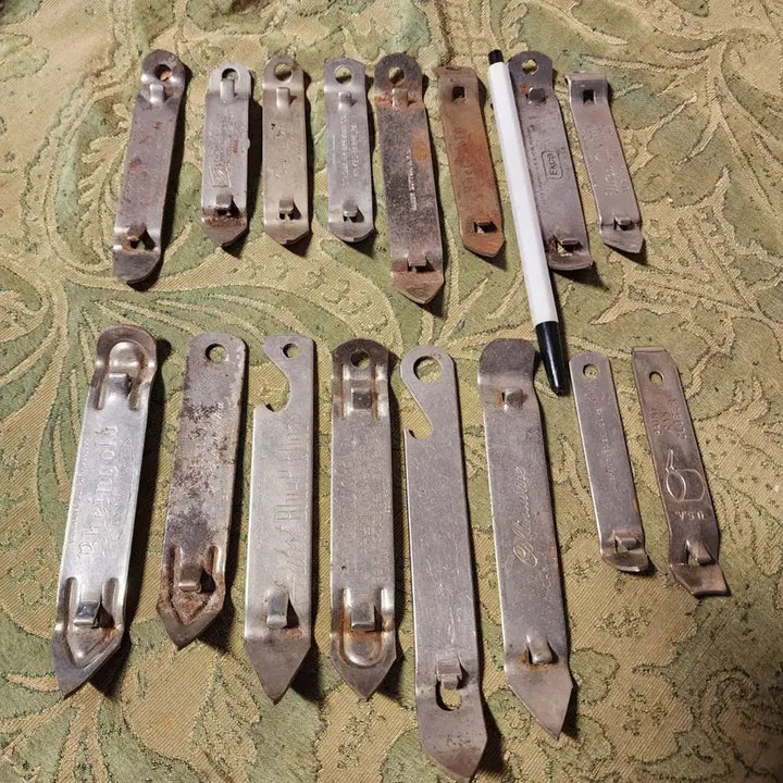 [BUNJANG] Vintage Church Key Bottle Opener Set / USA 옛날 병따게 캔 따게 처치 키Church Key 16종류에4800
