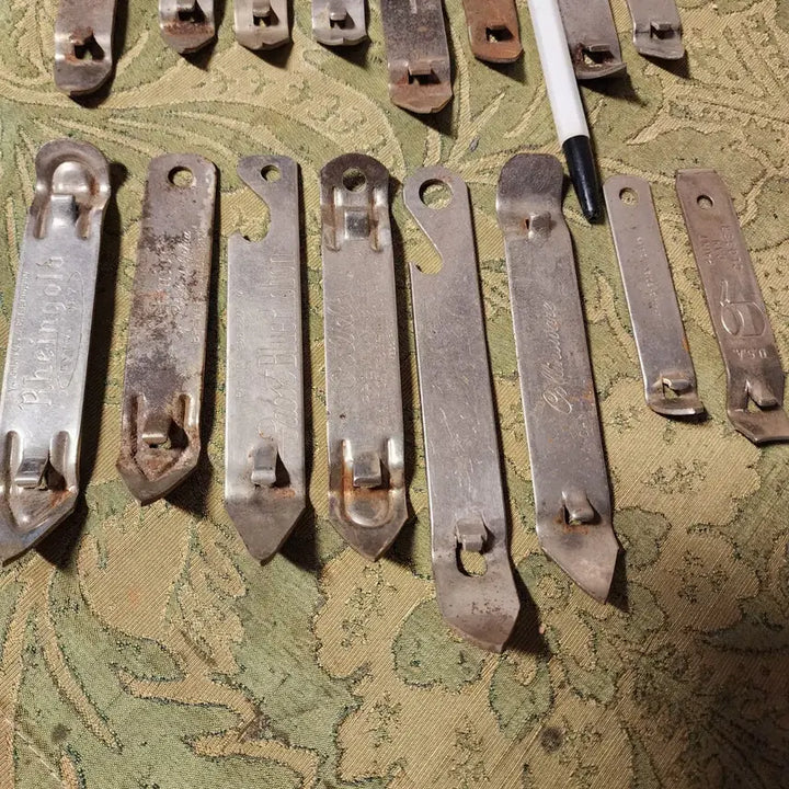 [BUNJANG] Vintage Church Key Bottle Opener Set / USA 옛날 병따게 캔 따게 처치 키Church Key 16종류에4800