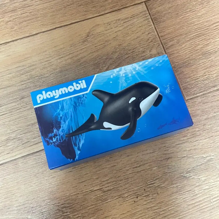 [BUNJANG] Happy Meal Playmobil Orca Toy New (Unused) / 해피밀 플레이모빌 범고래 장난감 새상품(미사용)