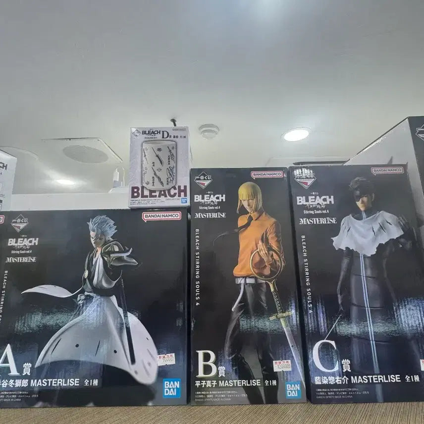 [BUNJANG] Bleach Ichiban Kuji Lottery Figure Set (A, B, C, D) / (미개봉) 블리치A,B,C,D 제일복권쿠지