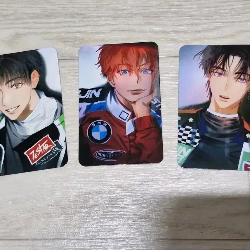 [BUNJANG] Debut or Death Racing Photocard Set - Keun Sejin, Cha Yu Jin, Kim Rae Bin / 데못죽 레이싱 포토카드 세트 큰세진 차유진 김래빈
