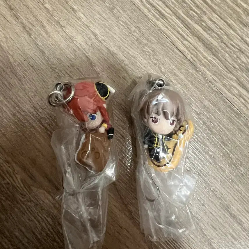 [BUNJANG] Gintama Okita Sougo Kagura Dessert Keychain Set / 은혼 오키타 소고 카구라 디저트 키링