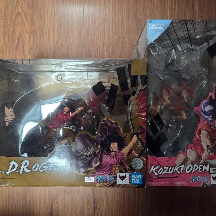 [BUNJANG] One Piece Figuarts ZERO Gol D. Roger &amp; Kozuki Oden Unsealed Bundle Set / (단순개봉) 원피스 아츠제로 골 D 로저 / 코즈키 오뎅 피규어 일괄