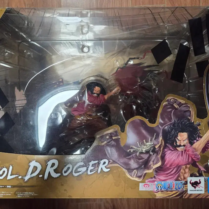 [BUNJANG] One Piece Figuarts ZERO Gol D. Roger &amp; Kozuki Oden Unsealed Bundle Set / (단순개봉) 원피스 아츠제로 골 D 로저 / 코즈키 오뎅 피규어 일괄