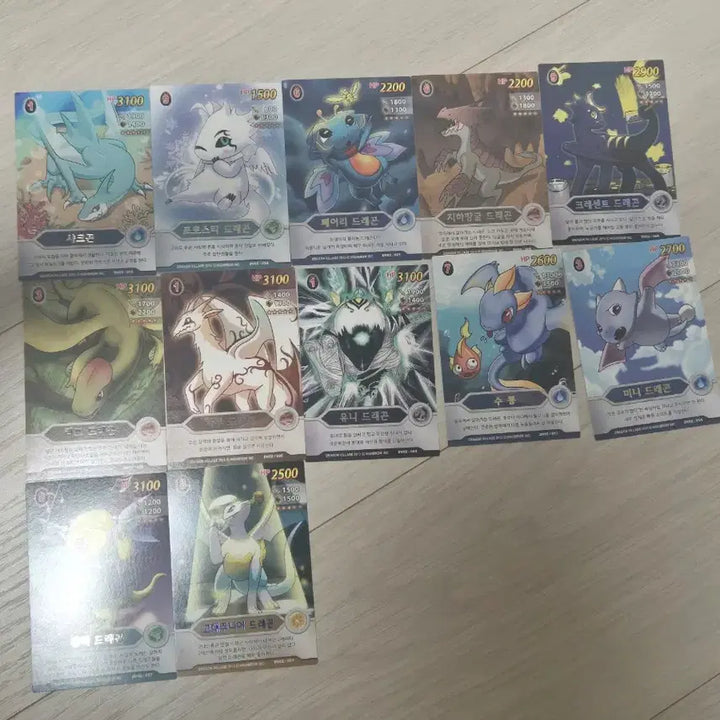 [BUNJANG] Dragon Village Card Season 2 Full Set (74 types) / 드래곤빌리지 카드 2탄 74종 일괄