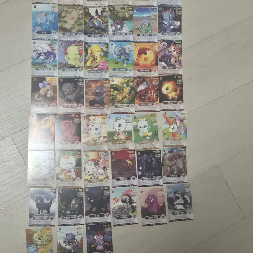 [BUNJANG] Dragon Village Card Season 2 Full Set (74 types) / 드래곤빌리지 카드 2탄 74종 일괄