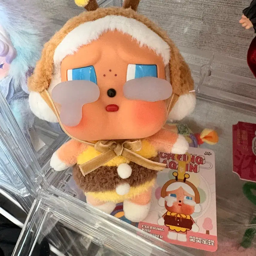[BUNJANG] Pop Mart Crybaby Series Again Honeybee Figure / 정품)팝마트 크라이베이비 어게인시리즈 꿀벌