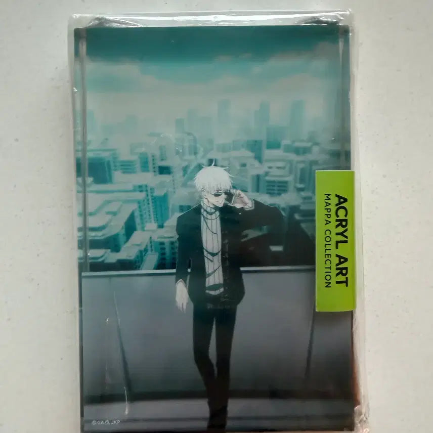 [BUNJANG] Jujutsu Kaisen MAPPA Showcase Gojo Satoru Acrylic Art Block / 주술회전 MAPPA 마파 쇼케이스 10주년 고죠 사토루 아크릴 아트 블럭