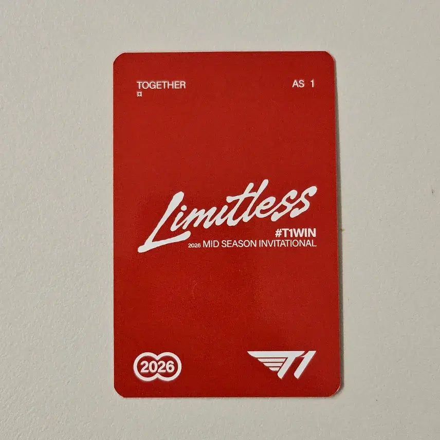 [BUNJANG] T1 2026 MSI Owner Photocard / 2026 MSI T1 포카 - 오너