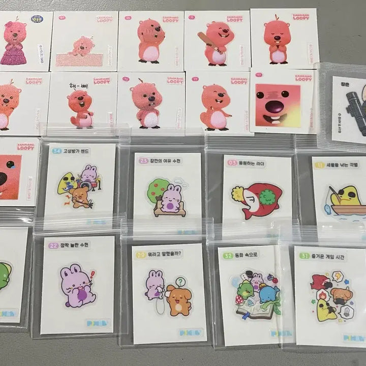 [BUNJANG] Ruffy, Pixelry, Choi Yeonjun (TXT) Stickers Bundle / 다른게시물에 띠부씰 더 있어요!)루피,픽셀리,최연준(투바투)띠부씰 판매!