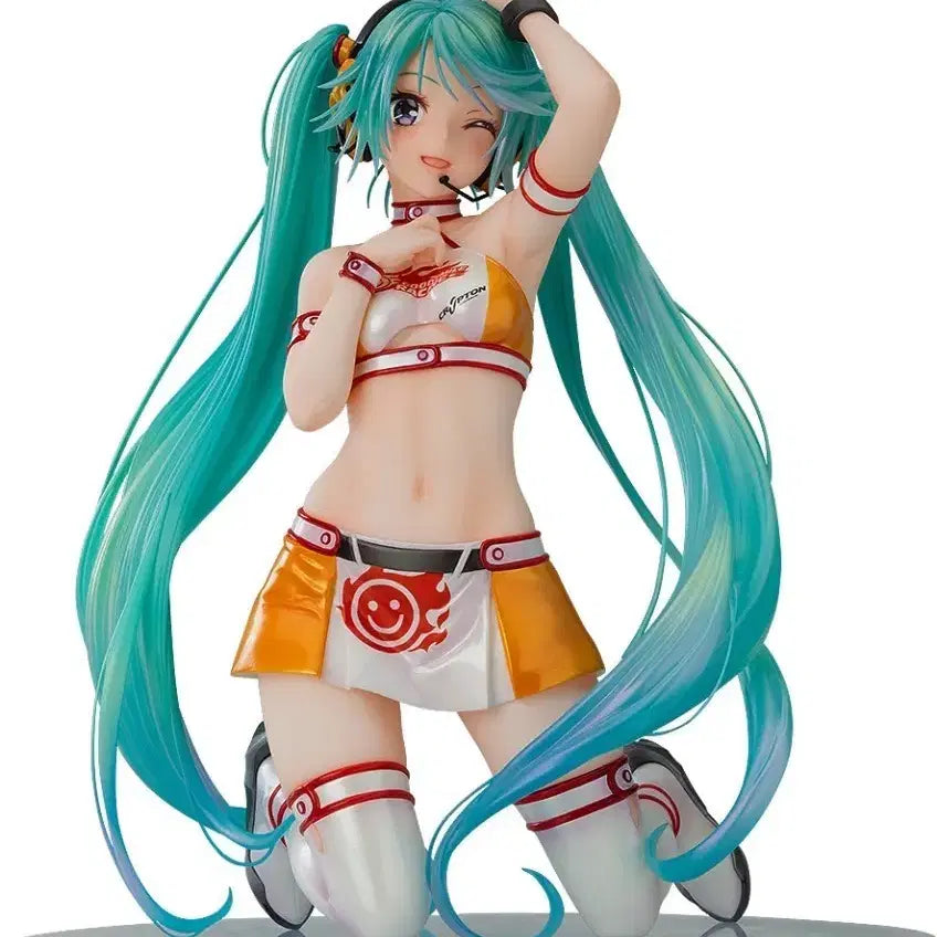 [BUNJANG] Max Factory Hatsune Miku Racing Miku 1/7 Scale Figure (Sealed) / 미개봉 맥스팩토리 하츠네 미쿠 GT 1/7 스케일 레이싱 미쿠 피규어