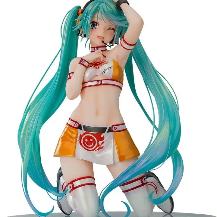 [BUNJANG] Max Factory Hatsune Miku Racing Miku 1/7 Scale Figure (Sealed) / 미개봉 맥스팩토리 하츠네 미쿠 GT 1/7 스케일 레이싱 미쿠 피규어