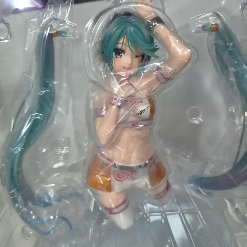 [BUNJANG] Max Factory Hatsune Miku Racing Miku 1/7 Scale Figure / 맥스팩토리 하츠네 미쿠 GT 1/7 스케일 레이싱 미쿠 피규어
