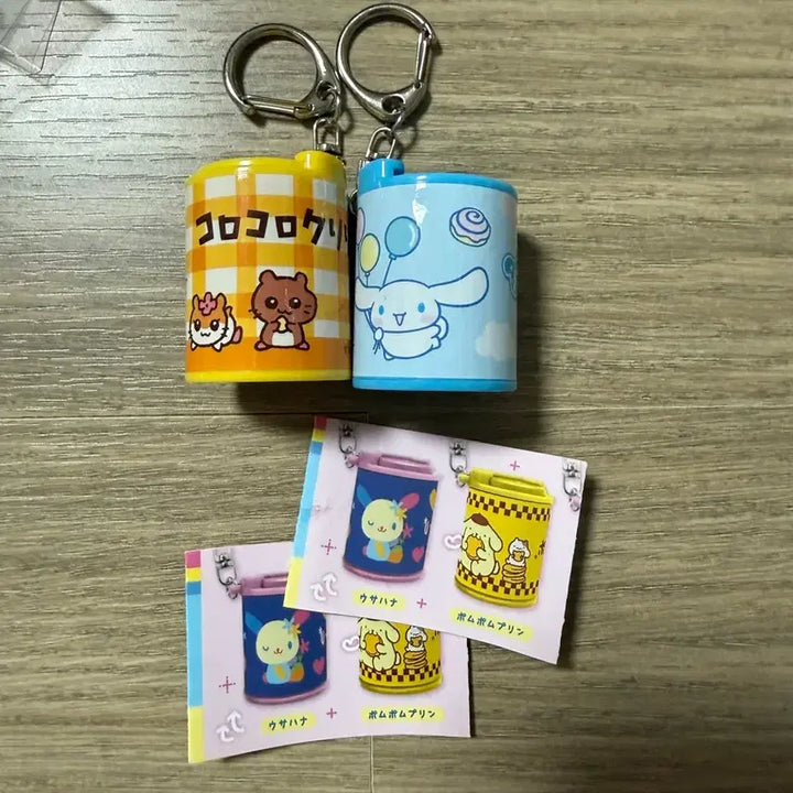 [BUNJANG] Sanrio Coin Cylinder Gacha Set Cinnamonroll Kuririn / 산리오 동전 코인실린더 가챠 2종 일괄 쿠리링 시나모롤