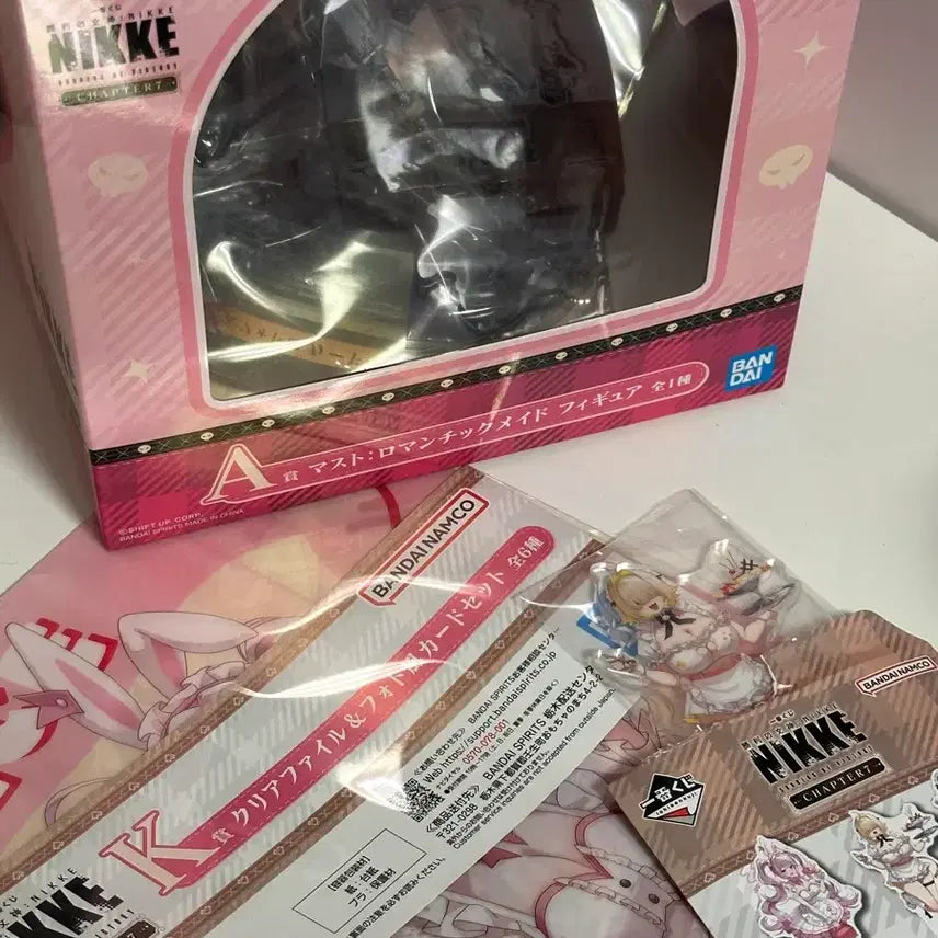 [BUNJANG] Goddess of Victory: Nikke Chapter 7 Mast Figure A + B Set (Sealed) / (미개봉)승리의 여신 니케 챕터 7 마스트 피규어 A상+하위상