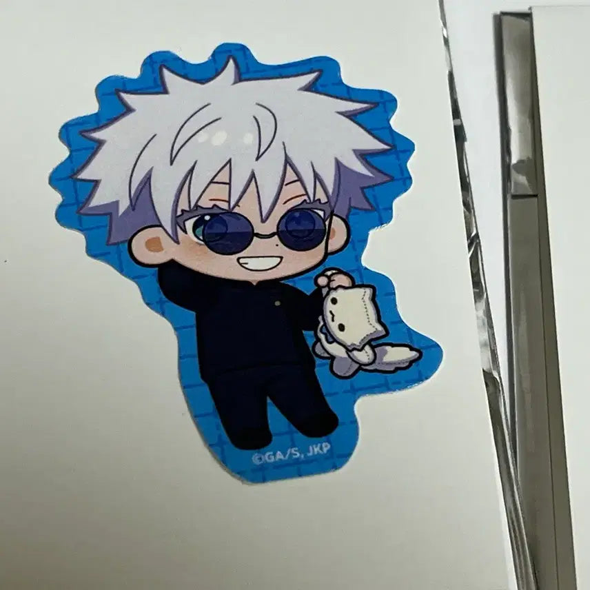 [BUNJANG] Jujutsu Kaisen 5th Anniversary Dakko Cat Sticker Bundle Set (Gojo Satoru, Geto Suguru) / 일괄) 주술회전 5주년 닷코 고양이 스티커 고죠 사토루 게토 스구루