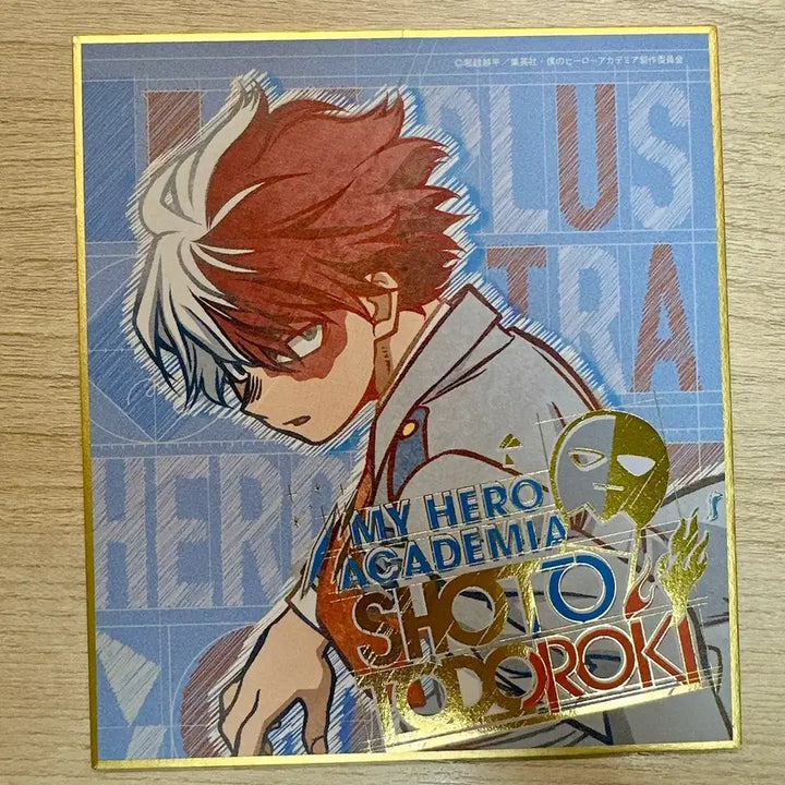 [BUNJANG] My Hero Academia Todoroki Shoto Shikishi Art Board / 나의 히어로 아카데미아 히로아카 토도로키 쇼토 색지