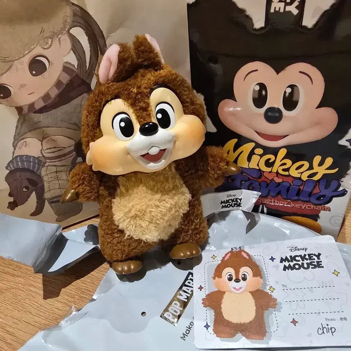 [BUNJANG] Pop Mart Mickey Family Chip Keychain / 팝마트 미키패밀리 칩 키링