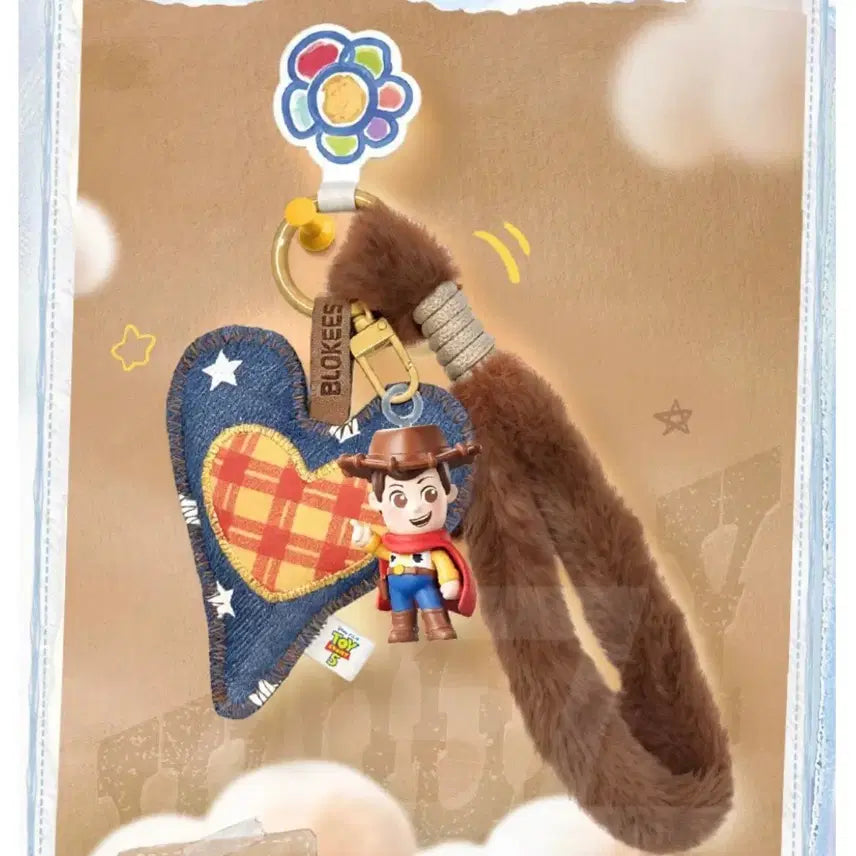 [BUNJANG] Blocky Toy Story 5 Playtime Woody Keyring (Sealed) / (미개봉) 블로키 토이스토리5 플레이타임 우디 키링