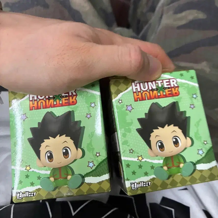 [BUNJANG] Hunter x Hunter Sitting Mini Figure Set Kurapika Chrollo / 헌터헌터 눌셋 앉아있는 미니 피규어 클로로