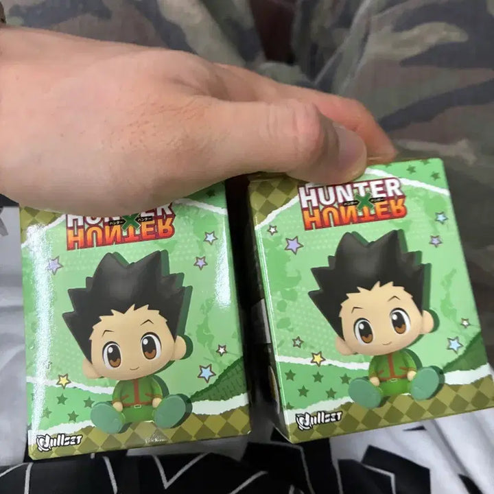 [BUNJANG] Hunter x Hunter Sitting Mini Figure Set Kurapika Chrollo / 헌터헌터 눌셋 앉아있는 미니 피규어 클로로